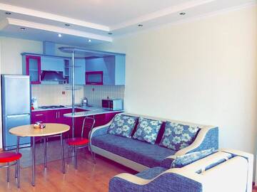 Фото номера Улучшенные апартаменты Апартаменты Amasing apartment on Dostyk 5 str г. Нур-Султан 9