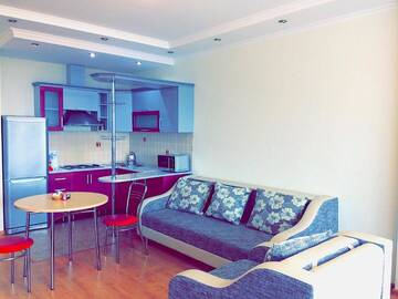 Фото номера Улучшенные апартаменты Апартаменты Amasing apartment on Dostyk 5 str г. Нур-Султан 33