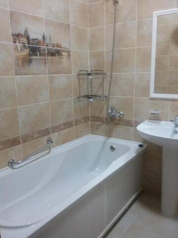 Фото номера Апартаменты с 1 спальней Апартаменты Apartment 115 Expo Boulevard г. Нур-Султан 25