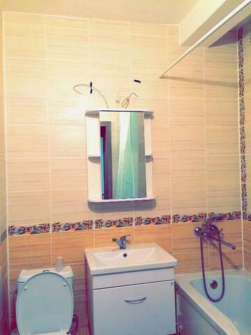 Фото номера Улучшенные апартаменты Апартаменты Silk Way apartment in Astana г. Нур-Султан 32
