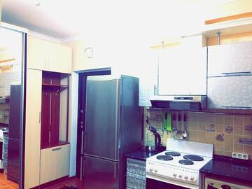 Фото номера Улучшенные апартаменты Апартаменты Sarmat Apartment on Sauran 3/1str г. Нур-Султан 16