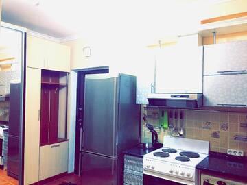 Фото номера Улучшенные апартаменты Апартаменты Sarmat Apartment on Sauran 3/1str г. Нур-Султан 9