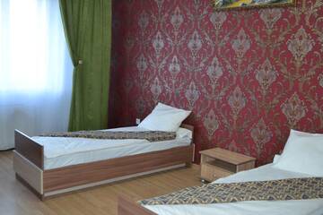 Фото номера Стандартный двухместный номер с 2 отдельными кроватями Отель Hotel Alash г. Нур-Султан 7