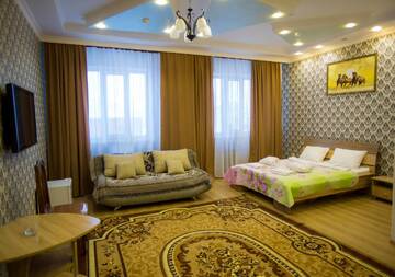 Фото номера Двухместный номер Делюкс с 2 отдельными кроватями Отель Hotel Alash г. Нур-Султан 3