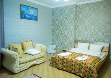 Фото номера Стандартный двухместный номер с 2 отдельными кроватями Отель Hotel Alash г. Нур-Султан 3