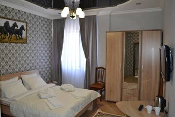 Фото номера Стандартный двухместный номер с 1 кроватью Отель Hotel Alash г. Нур-Султан 7