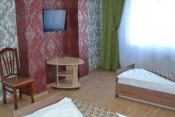 Фото номера Стандартный двухместный номер с 2 отдельными кроватями Отель Hotel Alash г. Нур-Султан 6
