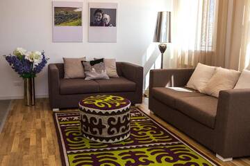Фото номера Апартаменты с 2 спальнями Апартаменты The Arc Residence г. Нур-Султан 33