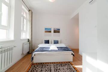 Фото номера Апартаменты с 2 спальнями Апартаменты The Arc Residence г. Нур-Султан 31