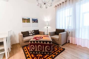 Фото номера Апартаменты с 2 спальнями Апартаменты The Arc Residence г. Нур-Султан 10