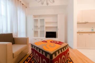 Фото номера Апартаменты с 2 спальнями Апартаменты The Arc Residence г. Нур-Султан 16