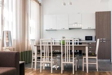 Фото номера Апартаменты с 2 спальнями Апартаменты The Arc Residence г. Нур-Султан 40
