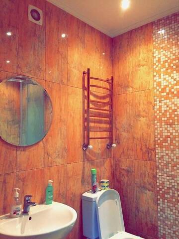 Фото номера Улучшенные апартаменты Апартаменты Khan Shatyr Apartment г. Нур-Султан 39