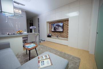Фото номера Апартаменты с балконом Апартаменты Mr.Nice Apart-Hotel Highvill г. Нур-Султан 11