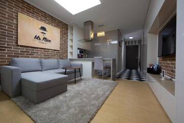 Фото номера Апартаменты с балконом Апартаменты Mr.Nice Apart-Hotel Highvill г. Нур-Султан 83