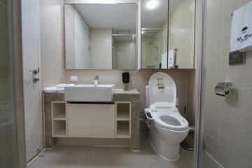 Фото номера Апартаменты с балконом Апартаменты Mr.Nice Apart-Hotel Highvill г. Нур-Султан 7