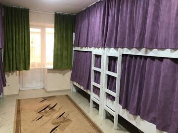 Фото номера Кровать в общем 8-местном номере Хостелы Elite Hostel г. Нур-Султан 3