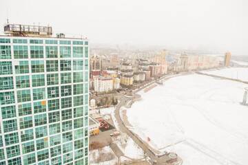 Фото номера Большой двухместный номер с 1 кроватью Апарт-отели Grand Alatau Naberezhnaya A Class Apartment г. Нур-Султан 22