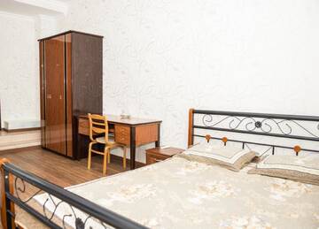 Фото номера Большой двухместный номер с 1 кроватью Апарт-отели Grand Alatau Naberezhnaya A Class Apartment г. Нур-Султан 11