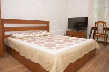 Фото номера Большой двухместный номер с 1 кроватью Апарт-отели Grand Alatau Naberezhnaya A Class Apartment г. Нур-Султан 12