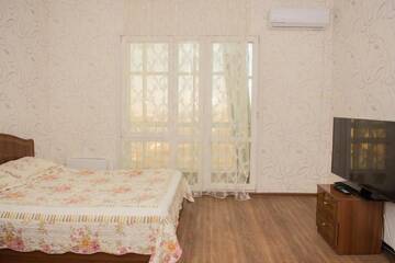 Фото номера Большой двухместный номер с 1 кроватью Апарт-отели Grand Alatau Naberezhnaya A Class Apartment г. Нур-Султан 11