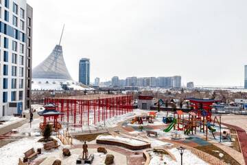 Фото номера Апартаменты Апартаменты Nur-Sultan RAISSON APARTMENTS 90 г. Нур-Султан 45