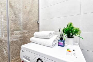 Фото номера Апартаменты Апартаменты Nur-Sultan RAISSON APARTMENTS 90 г. Нур-Султан 15