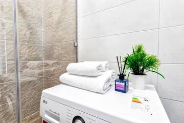 Фото номера Апартаменты Апартаменты Nur-Sultan RAISSON APARTMENTS 90 г. Нур-Султан 35