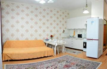 Фото номера Апартаменты с 1 спальней Апартаменты AZI APARTMENT г. Нур-Султан 8