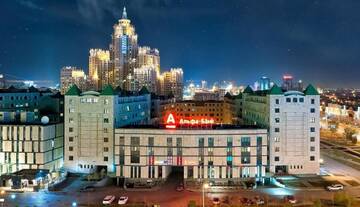 Фото номера Апартаменты с 1 спальней Апартаменты AZI APARTMENT г. Нур-Султан 22