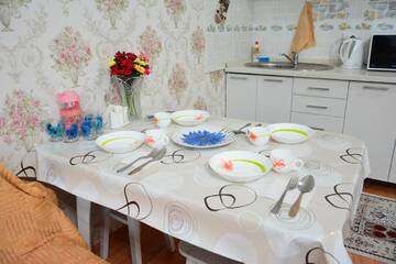 Фото номера Апартаменты с 1 спальней Апартаменты AZI APARTMENT г. Нур-Султан 9