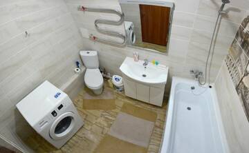 Фото номера Апартаменты с 1 спальней Апартаменты AZI APARTMENT г. Нур-Султан 38