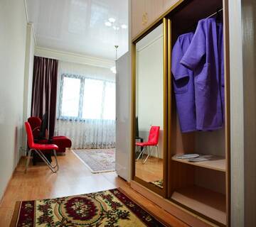 Фото номера Апартаменты с 1 спальней Апартаменты AZI APARTMENT г. Нур-Султан 10