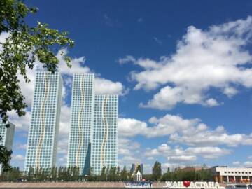 Фото номера Апартаменты с 2 спальнями Апартаменты Апартаменты на набережной г. Нур-Султан 13