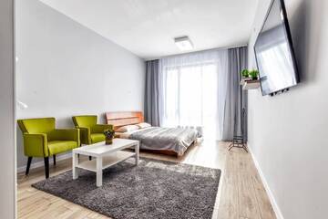 Фото номера Апартаменты с 1 спальней Апартаменты Nur-Sultan RAISSON APARTMENTS 86 г. Нур-Султан 8