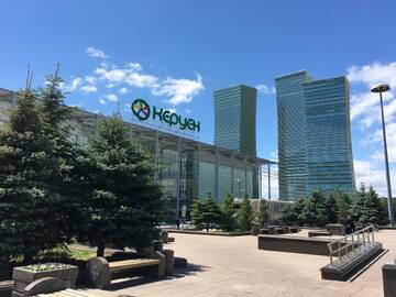 Фото номера Двухместный номер с 1 кроватью Апартаменты Apartments Severnoe Siyanie A Class г. Нур-Султан 18