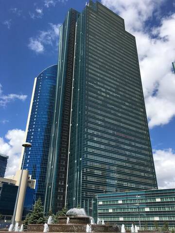 Фото номера Двухместный номер с 1 кроватью Апартаменты Apartments Severnoe Siyanie A Class г. Нур-Султан 17