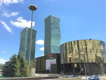 Фото номера Двухместный номер с 1 кроватью Апартаменты Apartments Severnoe Siyanie A Class г. Нур-Султан 30