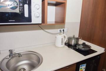 Фото номера Двухместный номер с 1 кроватью Апартаменты Apartments Severnoe Siyanie A Class г. Нур-Султан 24