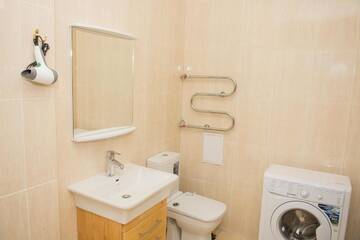 Фото номера Двухместный номер с 1 кроватью Апартаменты Apartments Severnoe Siyanie A Class г. Нур-Султан 29