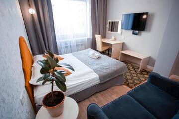 Фото номера Двухместный номер с 1 кроватью Отель ARENA Hotel г. Нур-Султан 61