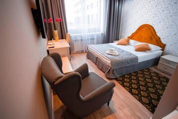 Фото номера Двухместный номер с 1 кроватью Отель ARENA Hotel г. Нур-Султан 35