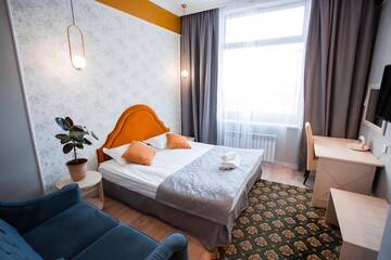 Фото номера Двухместный номер с 1 кроватью Отель ARENA Hotel г. Нур-Султан 34