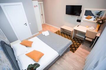 Фото номера Двухместный номер с 1 кроватью Отель ARENA Hotel г. Нур-Султан 45