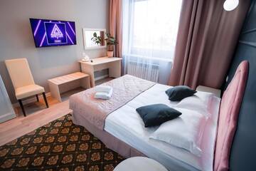 Фото номера Двухместный номер с 1 кроватью Отель ARENA Hotel г. Нур-Султан 9