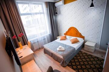 Фото номера Двухместный номер с 1 кроватью Отель ARENA Hotel г. Нур-Султан 72