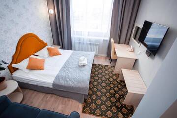 Фото номера Двухместный номер с 1 кроватью Отель ARENA Hotel г. Нур-Султан 70