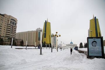 Фото номера Апартаменты с 1 спальней Апартаменты Nursaya Business Apartment г. Нур-Султан 17