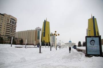 Фото номера Апартаменты с 1 спальней Апартаменты Nursaya Business Apartment г. Нур-Султан 25