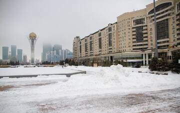 Фото номера Апартаменты с 1 спальней Апартаменты Nursaya Business Apartment г. Нур-Султан 27